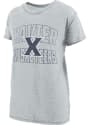Xavier Musketeers Womens Burnout Maxine T-Shirt - Grey