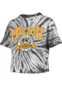 Missouri Tigers Womens Tie Dye Gibraltar Crop T-Shirt - Black