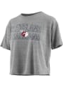 Cleveland Guardians Womens Knobi T-Shirt - Grey