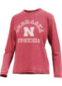 Nebraska Cornhuskers Womens Vintage Burnout T-Shirt - Red