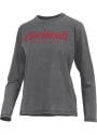 Cincinnati Bearcats Womens Pressbox Vintage Burnout T-Shirt - Black