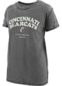 Cincinnati Bearcats Womens Pressbox Vintage T-Shirt - Black