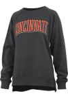 Main image for Pressbox Cincinnati Womens Black Wordmark Crew Sweatshirt