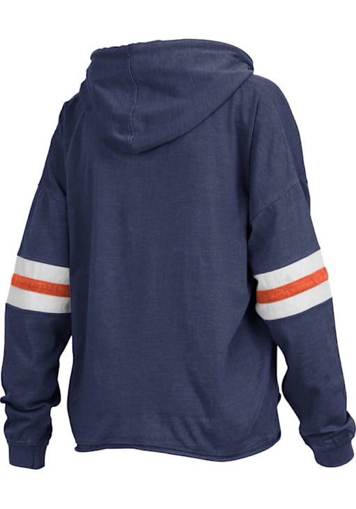 Pressbox Illinois Fighting Illini Womens Orange Moonstone Hooded Sweatshirt
