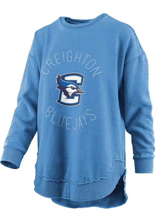 Creighton Bluejays Pressbox Crew Sweatshirt Womens ROYAL