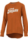 Main image for Pressbox Texas Longhorns Womens Burnt Orange Marion Crew Sweatshirt