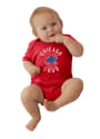 Chicago Cubs Baby Red Circle Logo One Piece