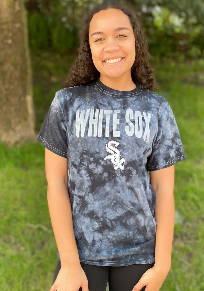 tie dye white sox shirt