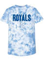 Kansas City Royals Womens Tie Dye T-Shirt - Light Blue