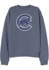 Main image for Chicago Cubs Womens Blue Washed Crew Sweatshirt