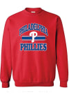 Main image for Philadelphia Phillies Womens Crimson Gildan Crew Sweatshirt