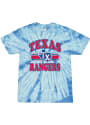 Texas Rangers Womens Tie Dye T-Shirt - Blue