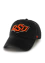 Oklahoma State Cowboys 47 Clean Up Adjustable Hat - Black