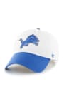 Detroit Lions 47 Clean Up Adjustable Hat - White