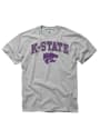 K-State Wildcats Arch T Shirt - Grey