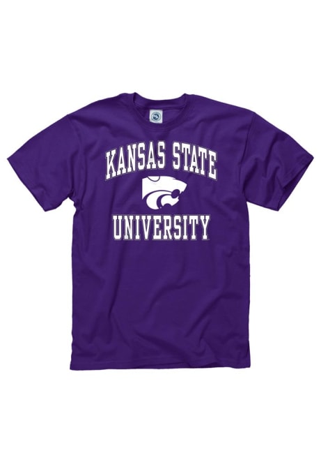 K-State Wildcats No1 Short Sleeve T Shirt - Purple