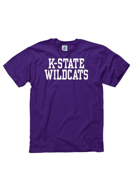 K-State Wildcats Wildcats Short Sleeve T Shirt - Purple