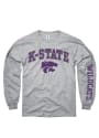 K-State Wildcats Grey Arch Tee