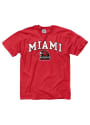 Miami Redhawks Red Arch Logo Tee