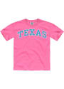 Texas Kids Pink Neon Short Sleeve Tee