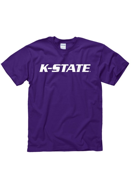 K-State Wildcats Rally Loud Short Sleeve T Shirt - Purple
