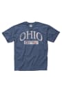 Ohio Navy Blue Establish Date Arch Short Sleeve T Shirt