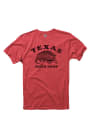 Texas Red Armadillo Speed Bump Short Sleeve T Shirt