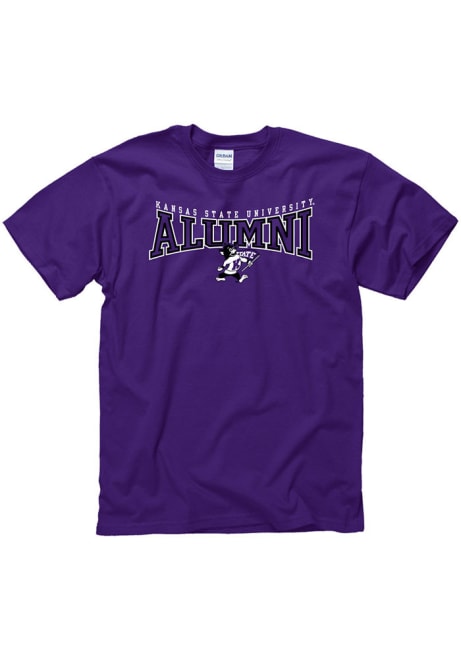 K-State Wildcats Alum Short Sleeve T Shirt - Purple
