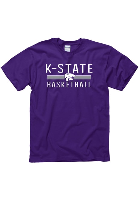 K-State Wildcats District Basketball Short Sleeve T Shirt - Purple