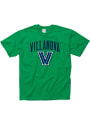 Villanova Wildcats Green Distressed Big Logo Tee