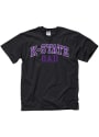 K-State Wildcats Dad T Shirt - Black