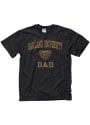 Oakland University Golden Grizzlies Black Dad Tee