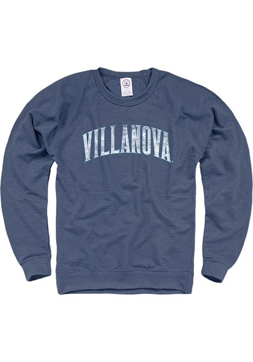 Villanova Wildcats French Terry Sweatshirt Navy Blue