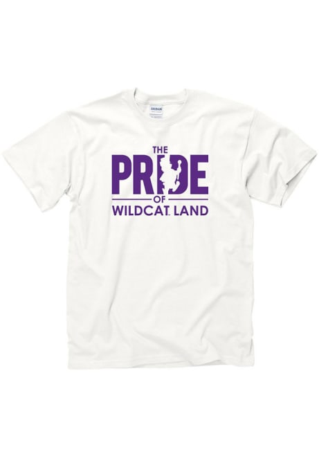 K-State Wildcats Band Short Sleeve T Shirt - White