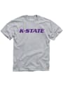 K-State Wildcats Rally Loud T Shirt - Grey