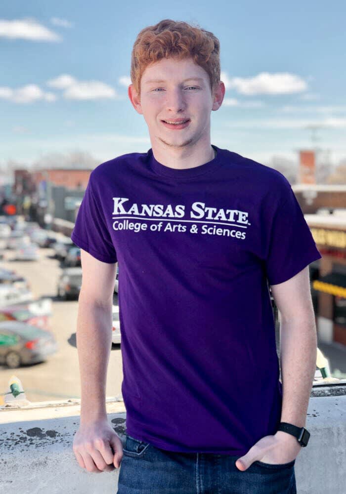 PURPLE K-State Wildcats College of Arts and Sciences Short Sleeve