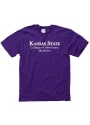K-State Wildcats Collge of Veterinary Medicine T Shirt - Purple