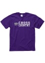 K-State Wildcats Purple Cross Country Tee