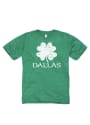 Dallas Green Splatter Shamrock Short Sleeve T Shirt