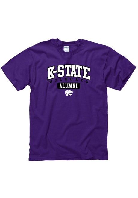 K-State Wildcats Alumni Short Sleeve T Shirt - Purple