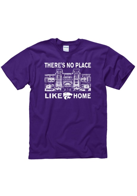 K-State Wildcats Stadium Short Sleeve T Shirt - Purple