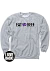 Main image for Mens Grey K-State Wildcats Eat Beef Crew Sweatshirt