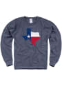Texas Texas Flag Crew Sweatshirt - Navy Blue