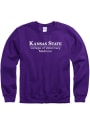 K-State Wildcats College Crew Sweatshirt - Purple