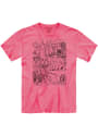 Kansas City Pink Cityscape Comfort Colors Short Sleeve T Shirt