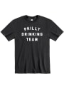 Philadelphia Black Drinking Team Short Sleeve T Shirt
