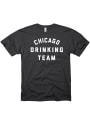 Chicago Drinking Team Black Short Sleeve T Shirt