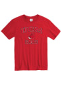 Central Missouri Mules Dad Graphic T Shirt - Red