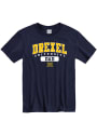Drexel Dragons Dad Graphic T Shirt - Navy Blue