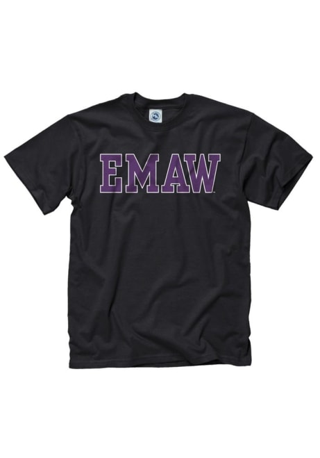 K-State Wildcats EMAW Short Sleeve T Shirt - Black